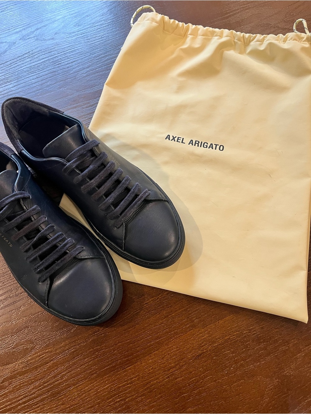 Axel Arigato Clean 90 Sneakers – Dark Navy Leather | EU 41 (US 8) - Picture 5 of 5